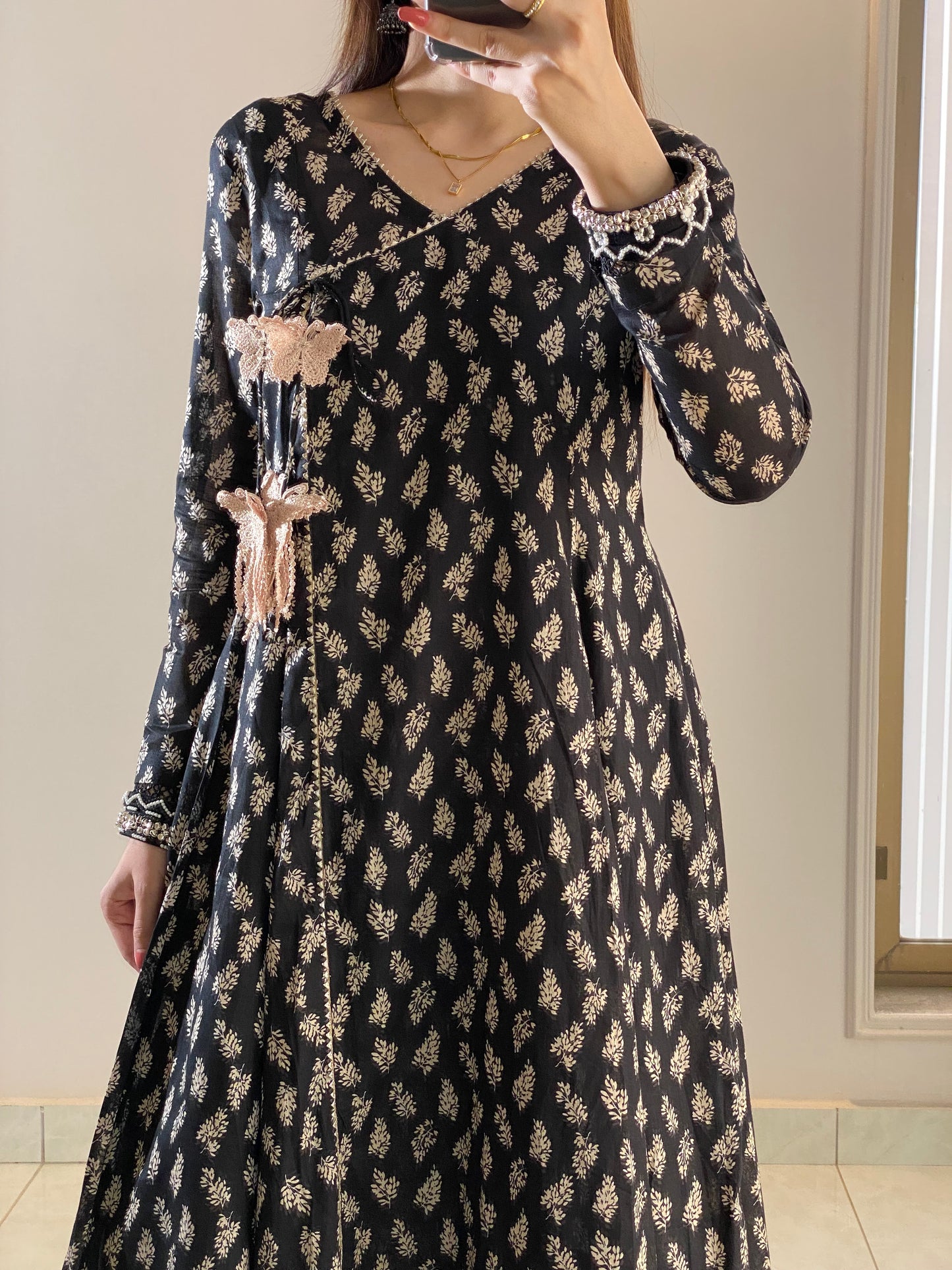 Noir Anarkali