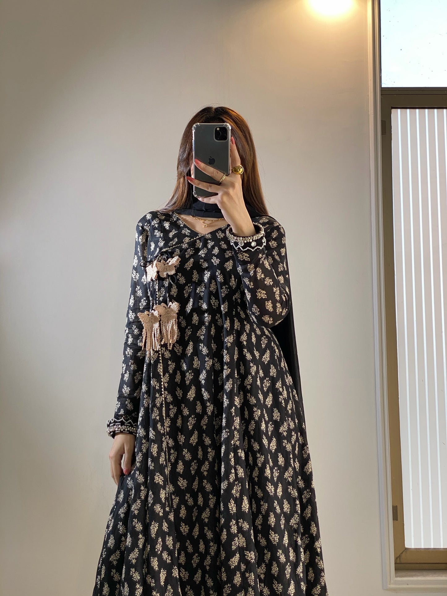 Noir Anarkali