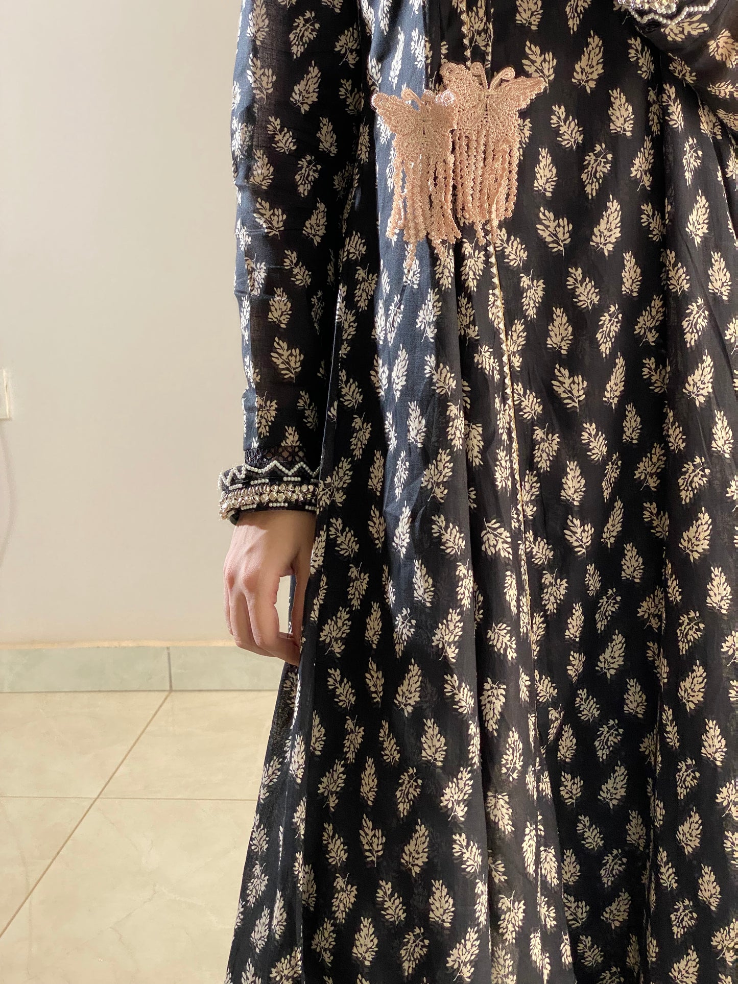 Noir Anarkali