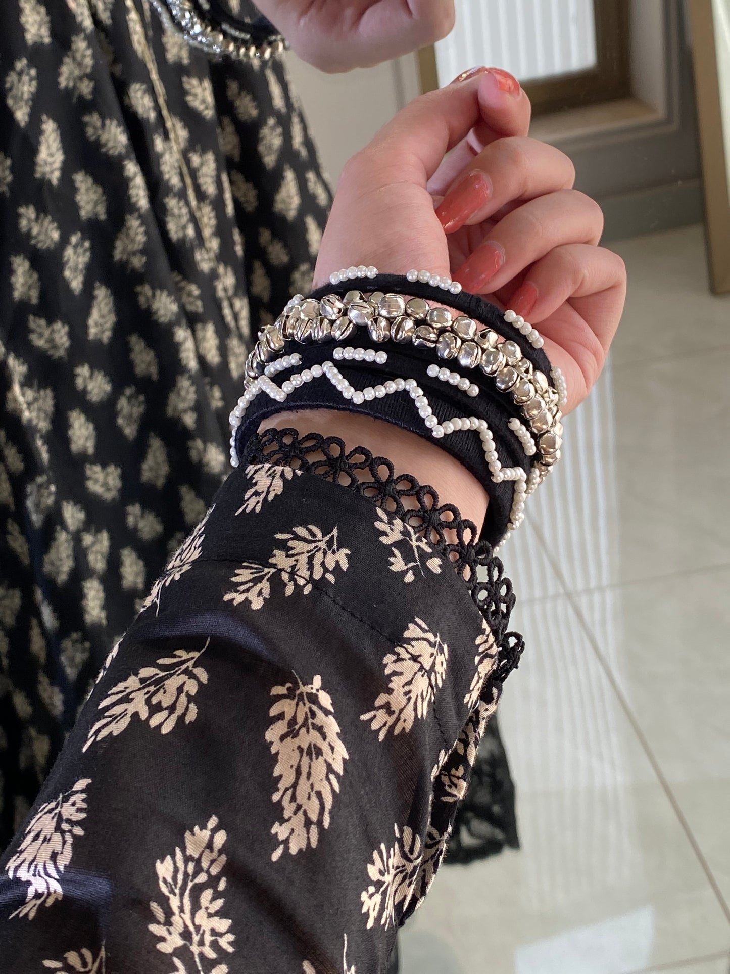 Noir Anarkali